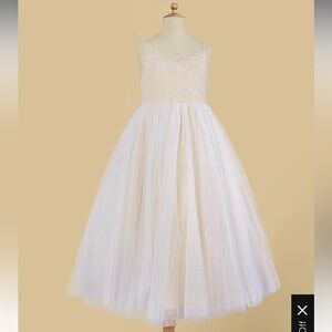 Azazie Amya flower girl tulle dress